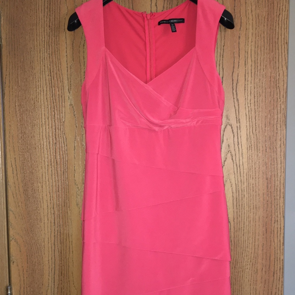 WHBM Coral Instantly Slimming Dress
